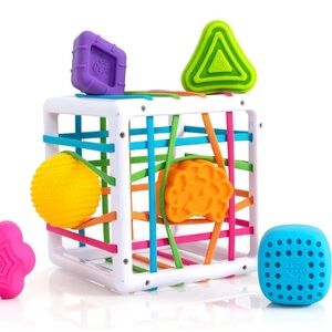 Fat Brain Toys Sensory Bundle – Suction Kupz, InnyBin, & Lidzy